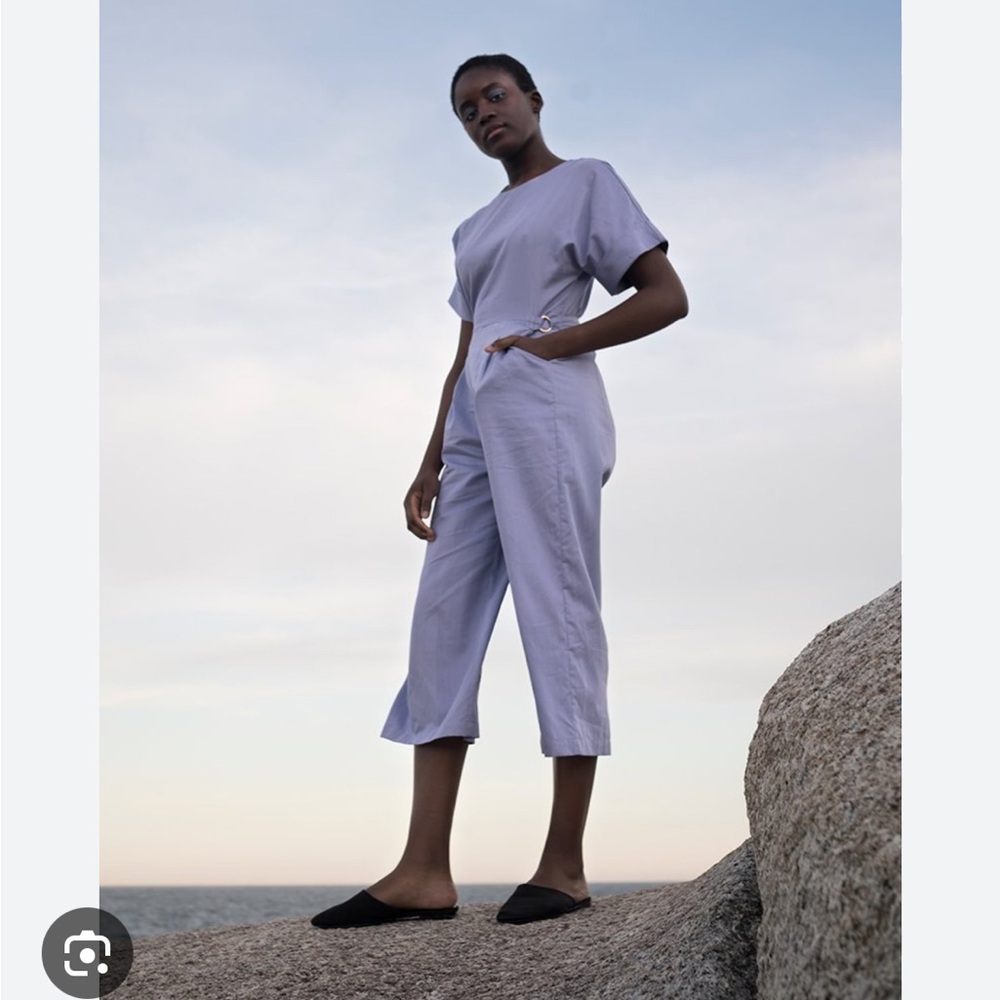 Maggie Jayne Organic Cotton Lavender Jumpsuit